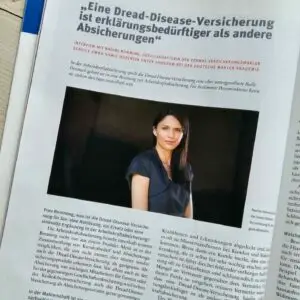 Artikel in der AssCompact zur Dread-Disease-Versicherung